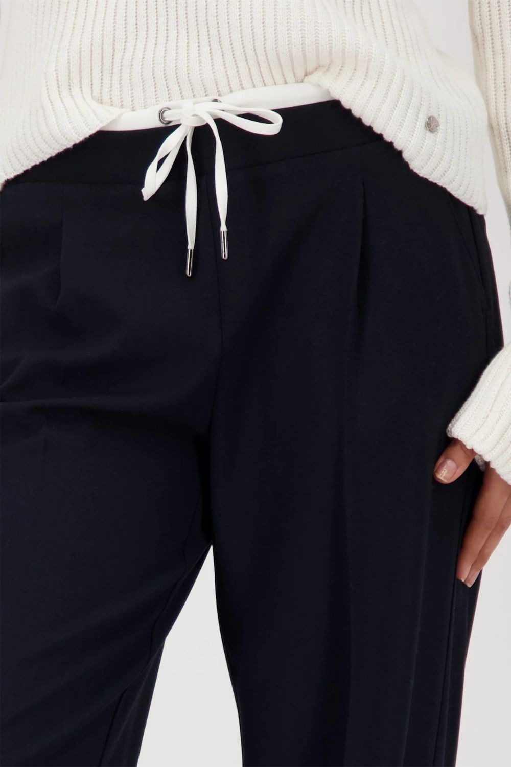 Monari - Monari Straight Leg Trousers | Night Sky - Pants - Silvermaple Boutique