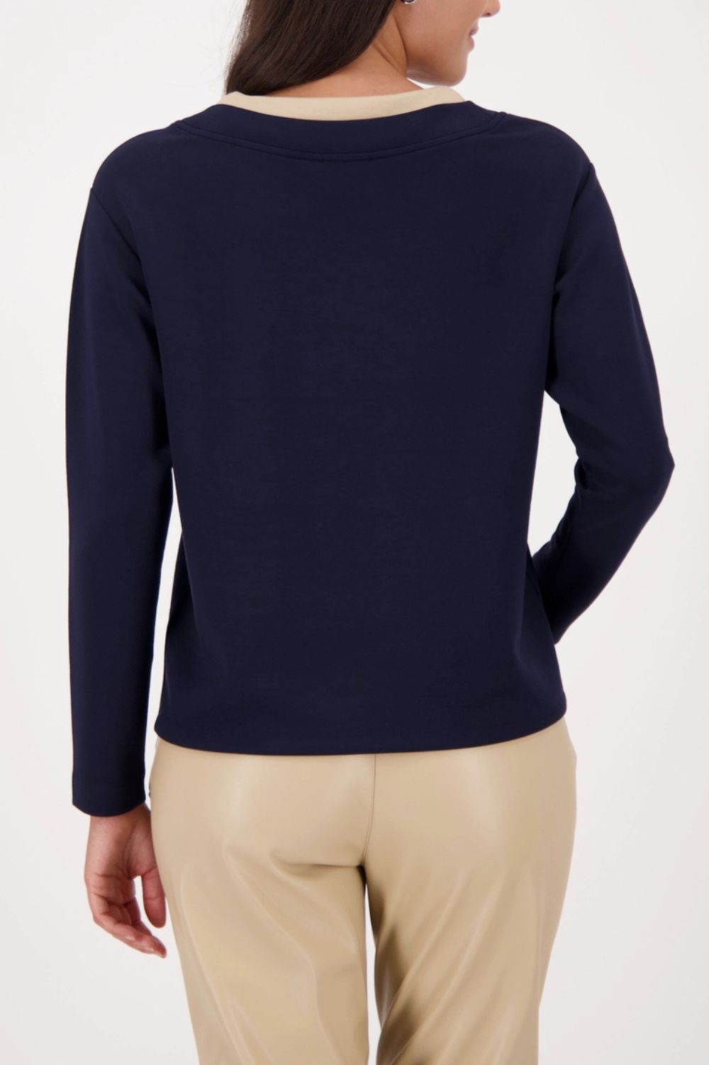 Monari - Monari Sweatshirt With Decorative Detail | Night Sky - Jumper - Silvermaple Boutique