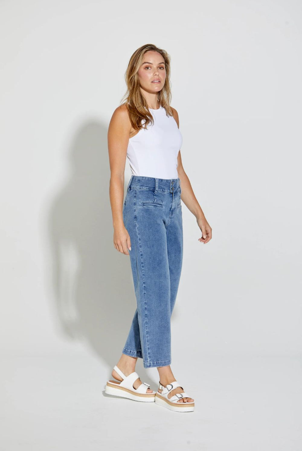 New London Jeans - Christow Crop Jean | Denim - Jeans - Silvermaple Boutique