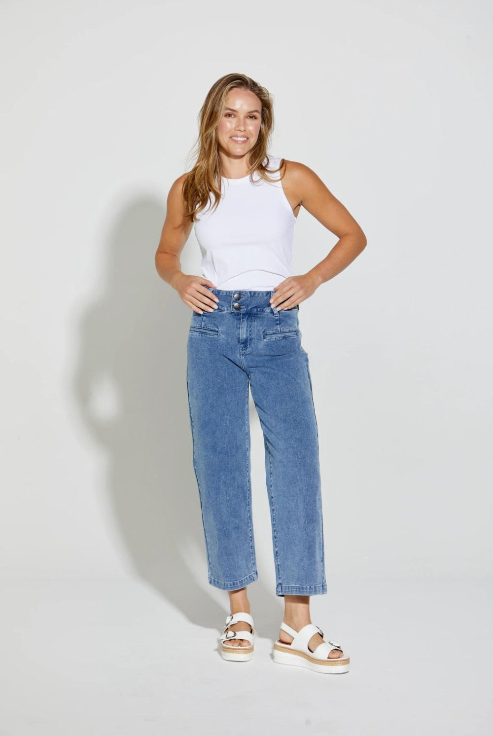 New London Jeans - Christow Crop Jean | Denim - Jeans - Silvermaple Boutique