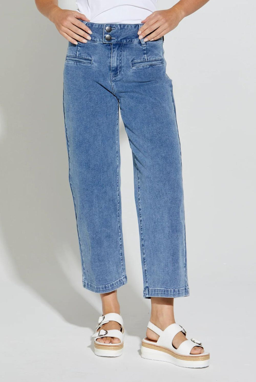 New London Jeans - Christow Crop Jean | Denim - Jeans - Silvermaple Boutique