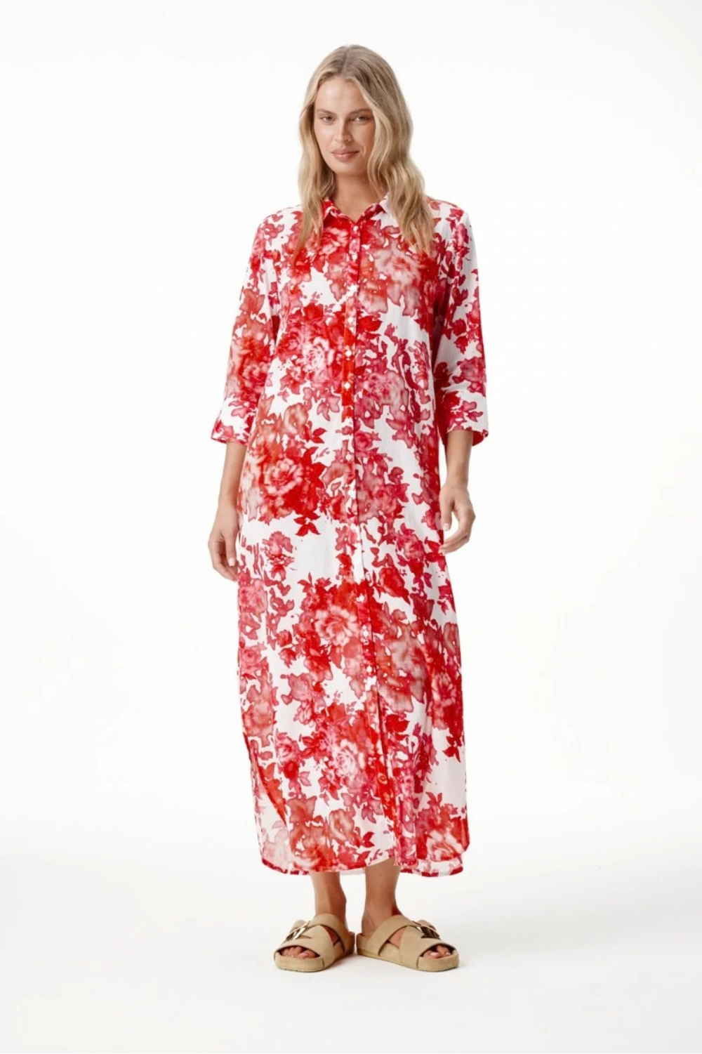 Oneseason - Oneseason Long Daisy Dress | Rose Blanc - Dress - Silvermaple Boutique