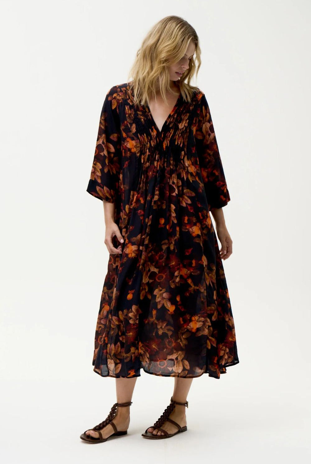 Oneseason - Oneseason Mia Dress | Panarea Navy - Dress - Silvermaple Boutique