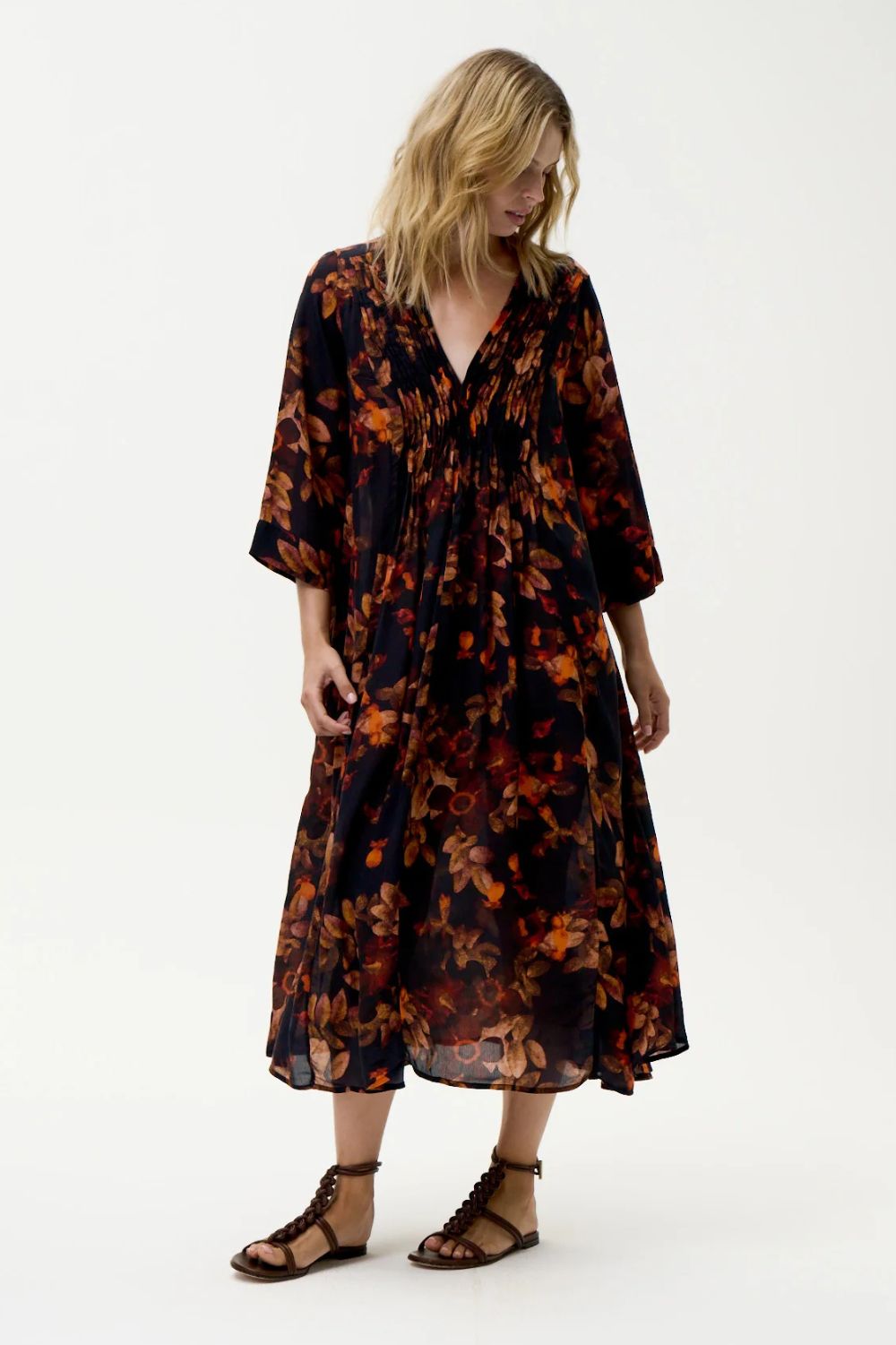 Oneseason - Oneseason Mia Dress | Panarea Navy - Dress - Silvermaple Boutique