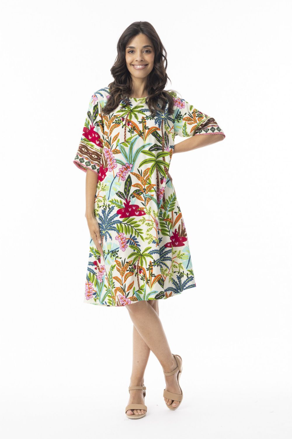 Orientique - Ovahe Dress | Tropic - Dress - Silvermaple Boutique