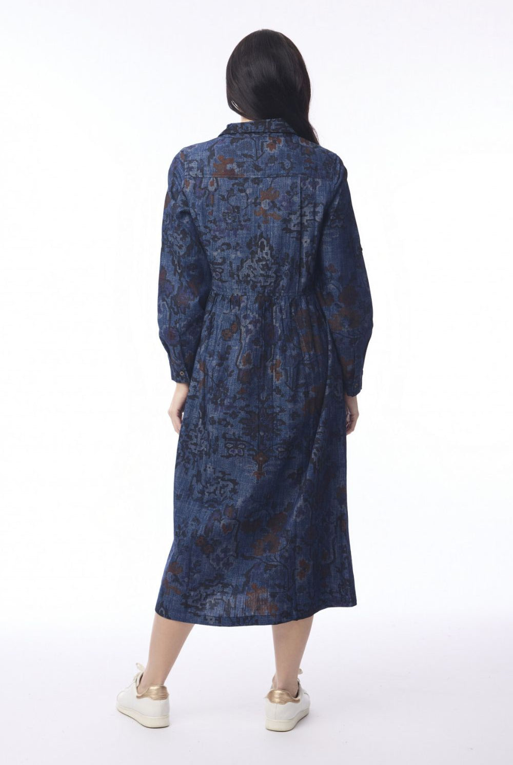 Orientique - Tabriz Dress | Midnight Ivy - Dress - Silvermaple Boutique