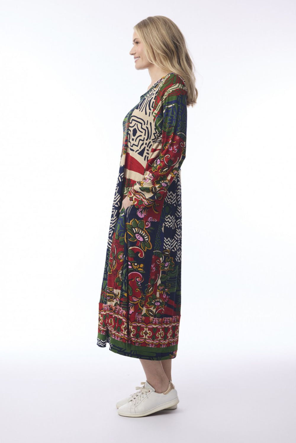 Orientique - Zapotec Bubble Dress | Print - Dress - Silvermaple Boutique