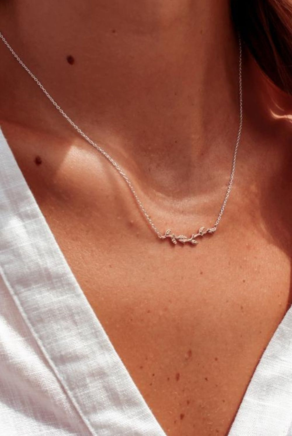Silvermaple Collection Gifts - Branch Necklace | Rose Gold/Silver - Necklace - Silvermaple Boutique