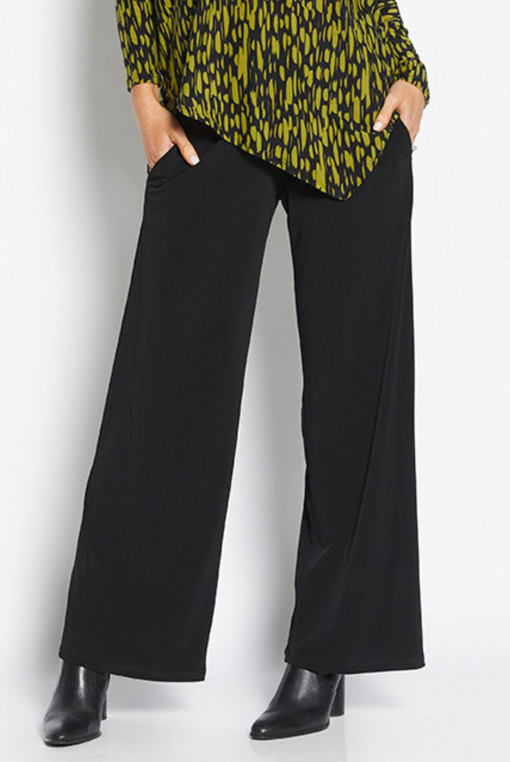 Philosophy - Arrow Full Length Pants | Black - Pants - Silvermaple Boutique