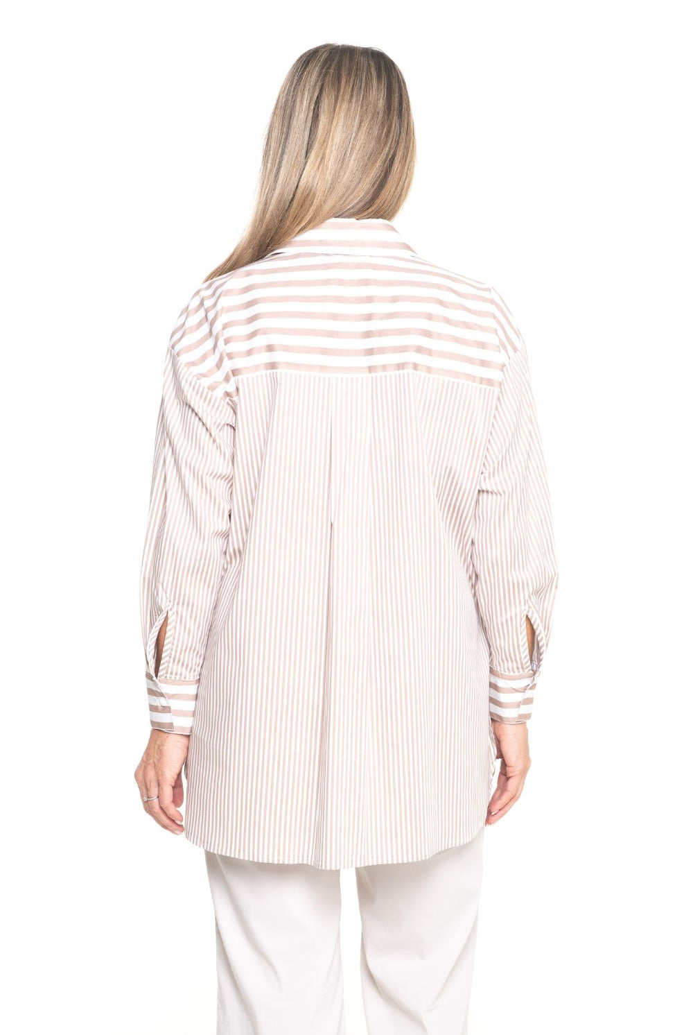 Philosophy Australia - Port Multi Stripe Shirt | Stone - Shirt - Silvermaple Boutique