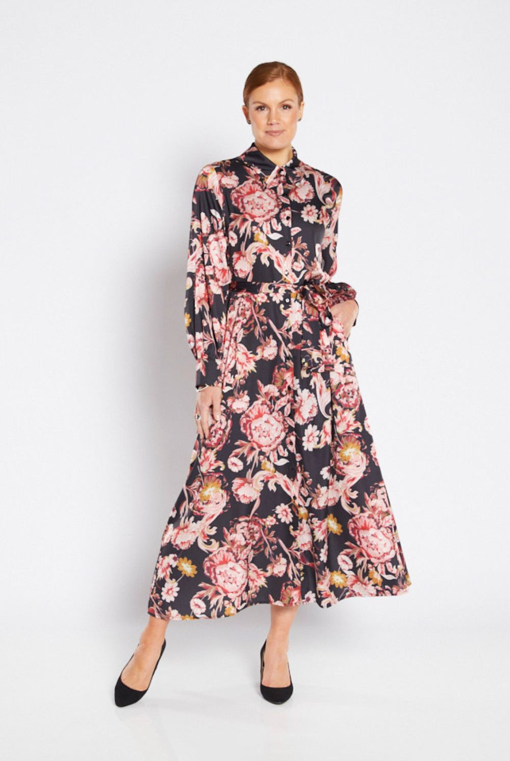 Philosophy - Bartow Shirtdress | Flower - Dress - Silvermaple Boutique