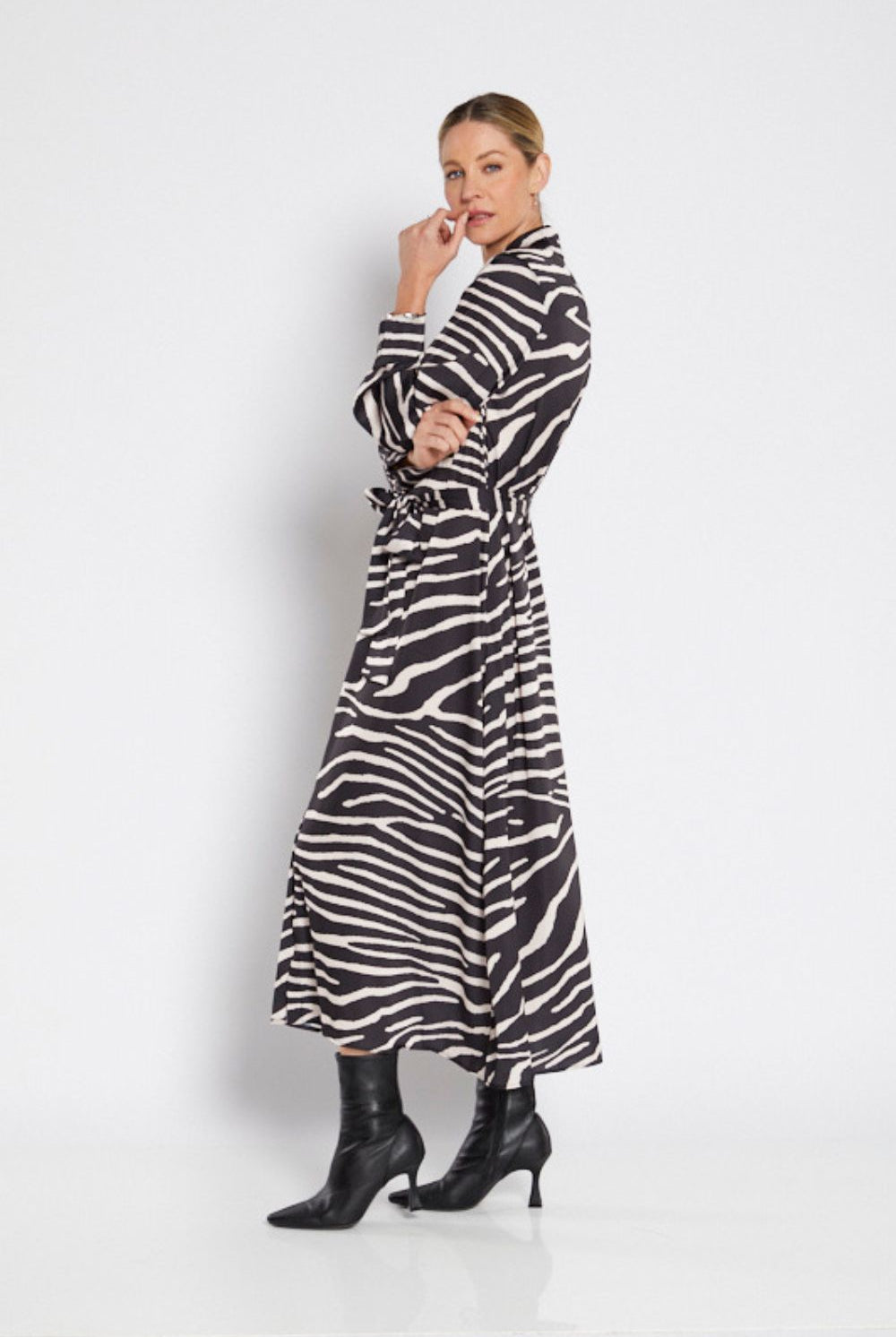 Philosophy - Bartow Shirtdress | Zebra - Dress - Silvermaple Boutique