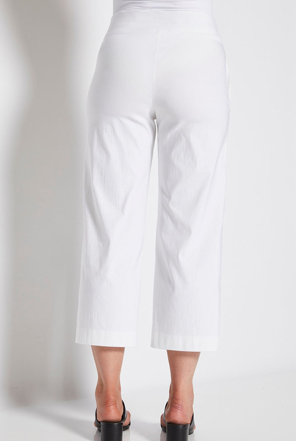 Philosophy - Larrie 7/8 Culotte Pant | White - Pants - Silvermaple Boutique