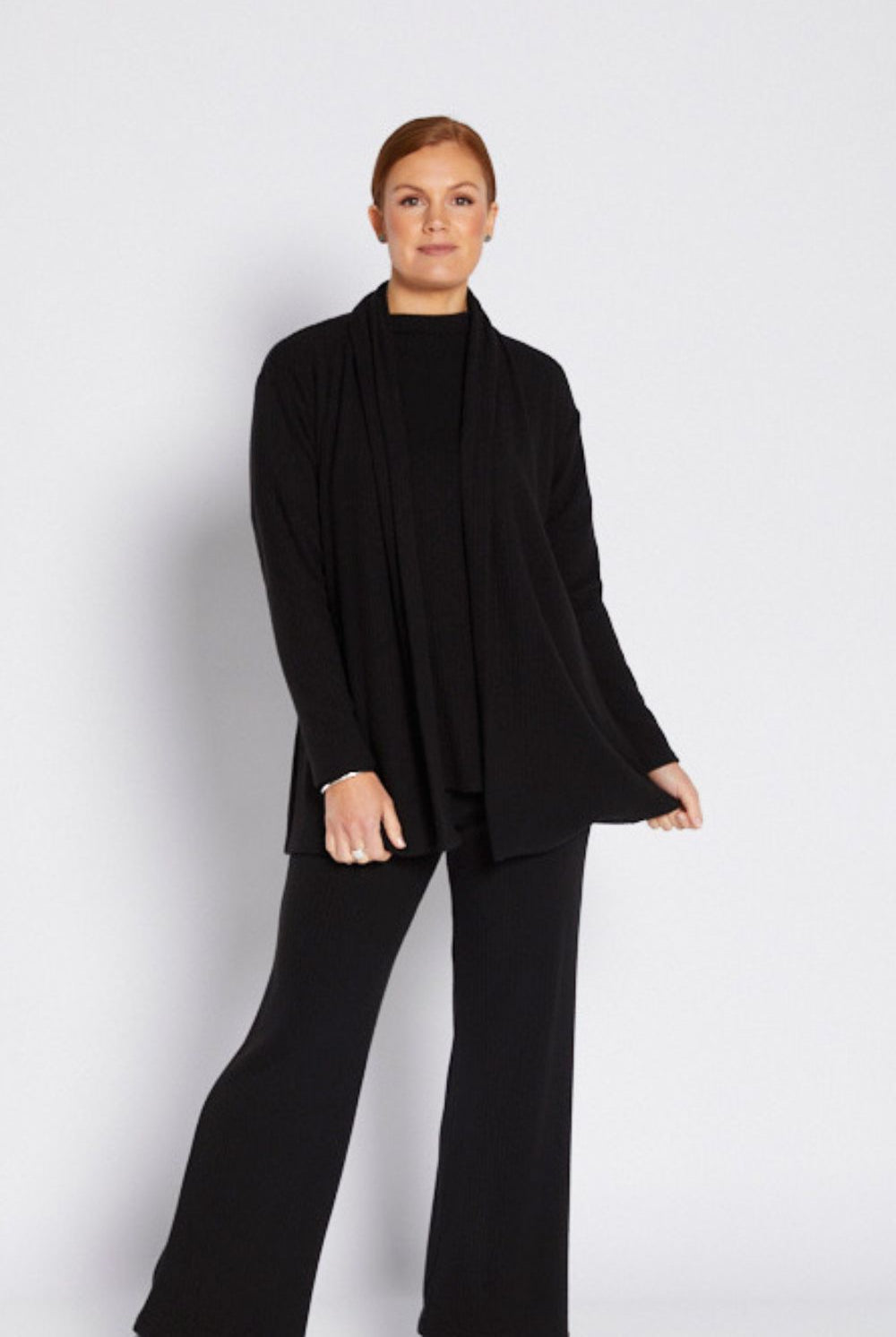 Philosophy - Rolin Longline Cardi | Black - Cardigan - Silvermaple Boutique