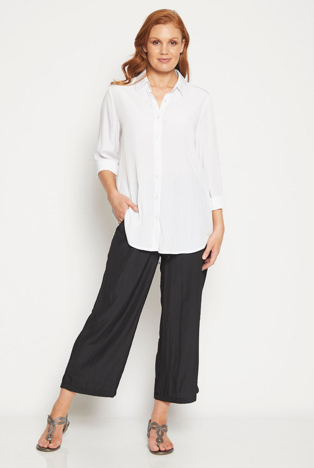 Philosophy - Greville Shirt | White - Shirt - Silvermaple Boutique
