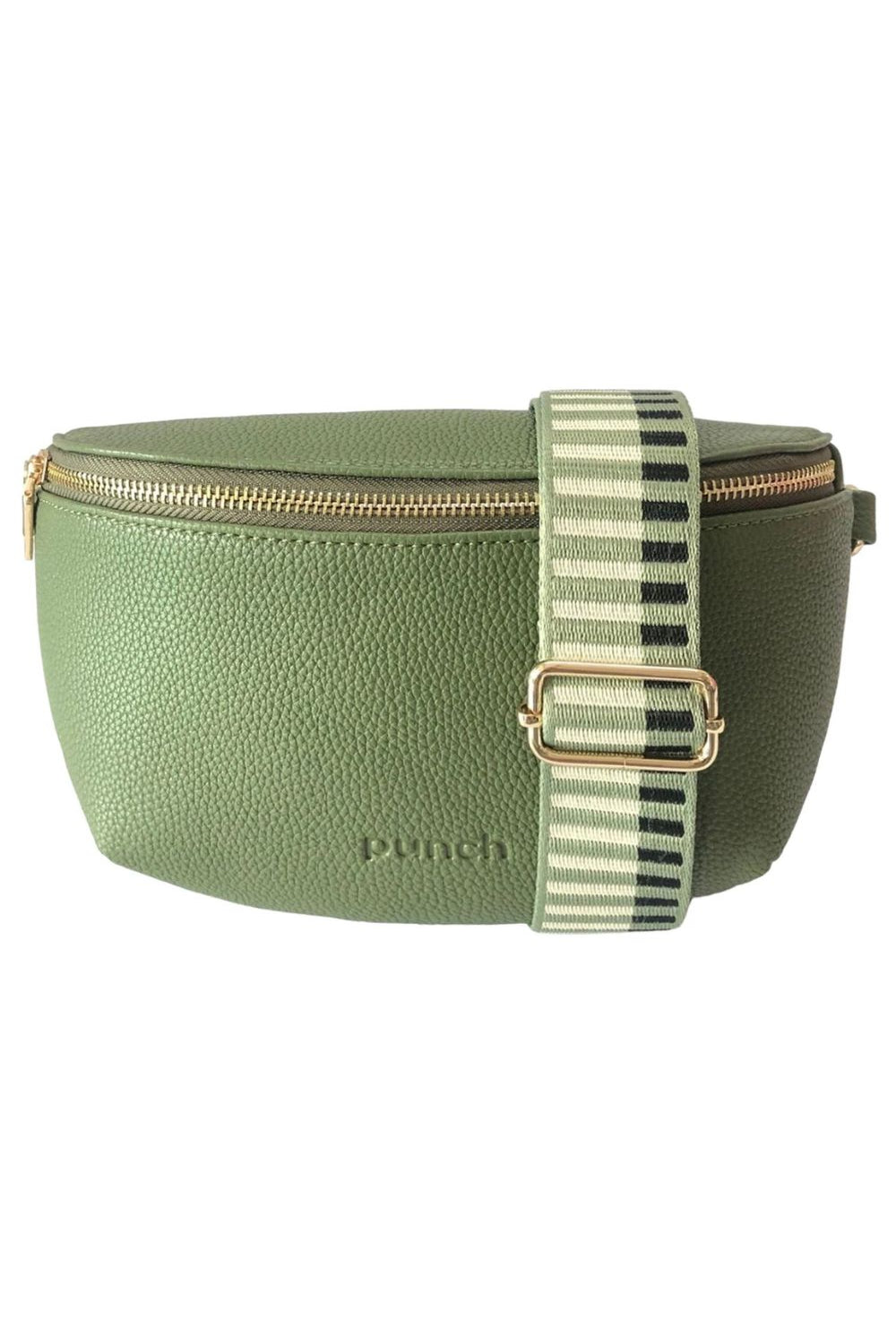 Punch Neoprene - Suzie Sling Bag | Khaki - Handbag - Silvermaple Boutique