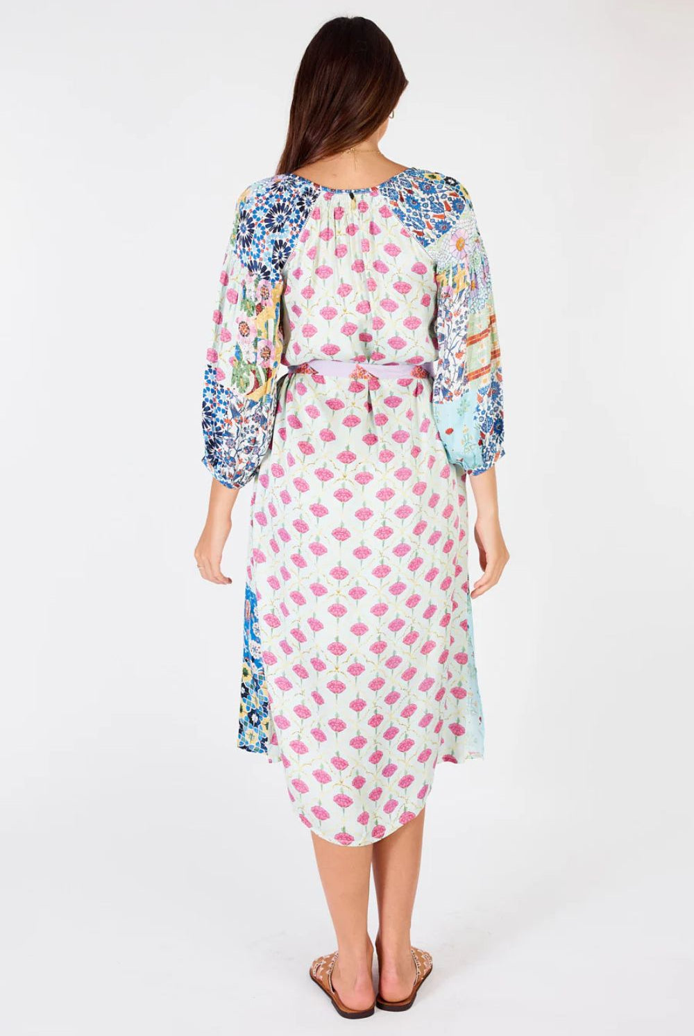 Rubyyaya - Boucher Patch Maxi Dress | Multi - Dress - Silvermaple Boutique