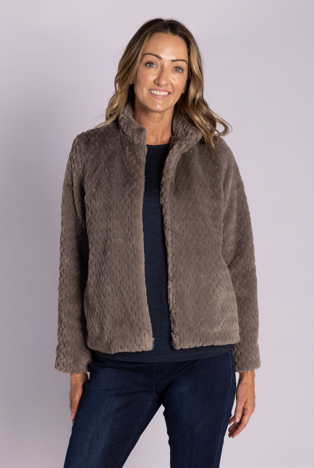 Silvermaple Collection - Isla Faux Fur Jacket | Latte - Jacket - Silvermaple Boutique