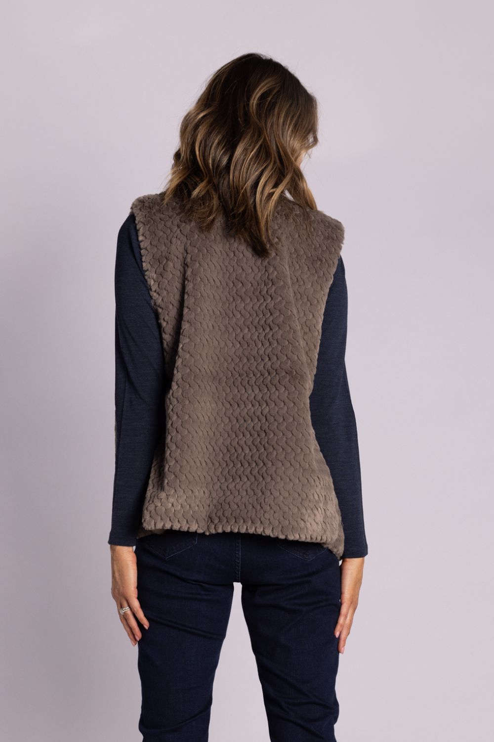 Silvermaple Collection - Isla Faux Fur Vest | Latte - Vest - Silvermaple Boutique