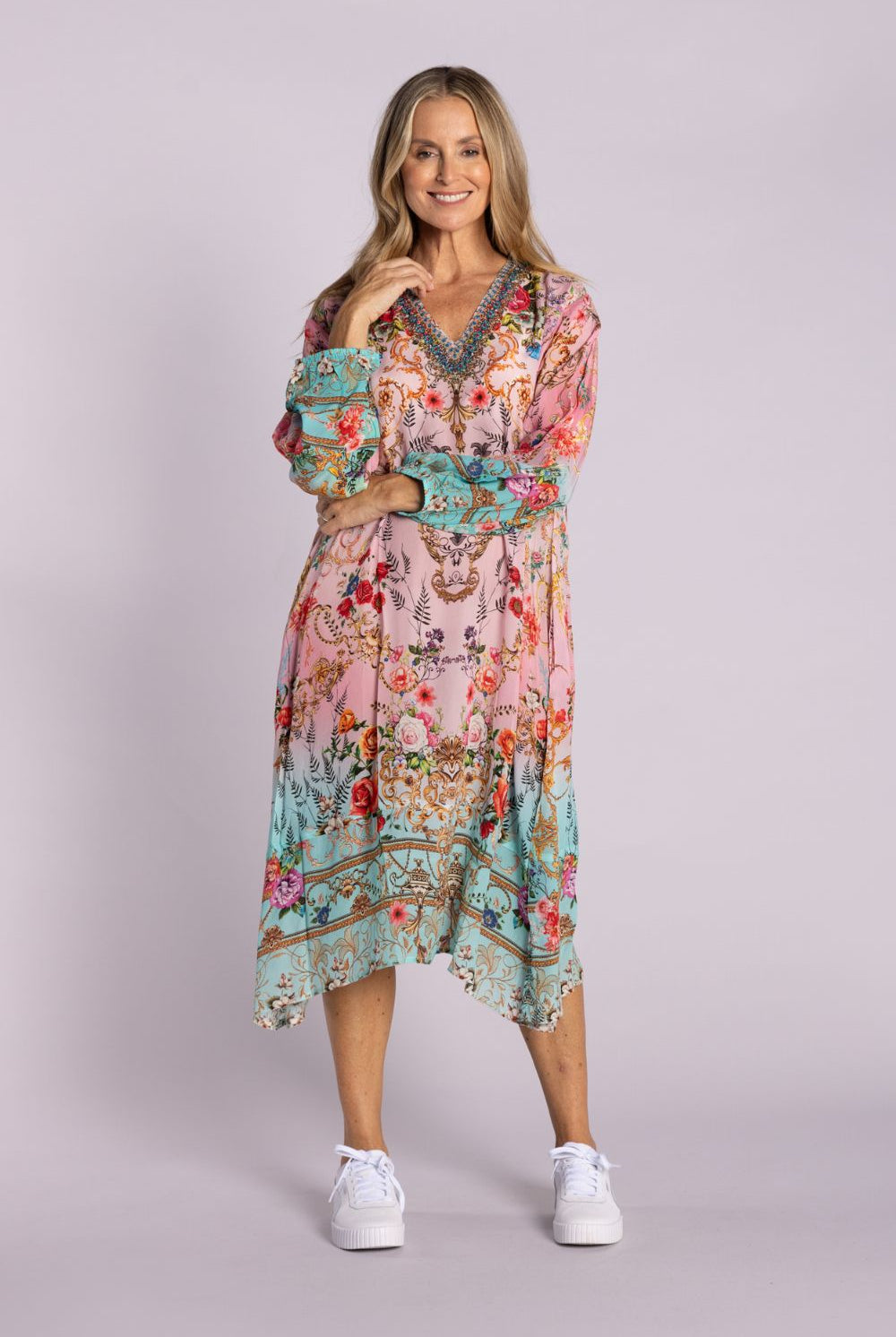 Silvermaple Collection - Amber Crystals Dress | Blush Imperial - Dress - Silvermaple Boutique