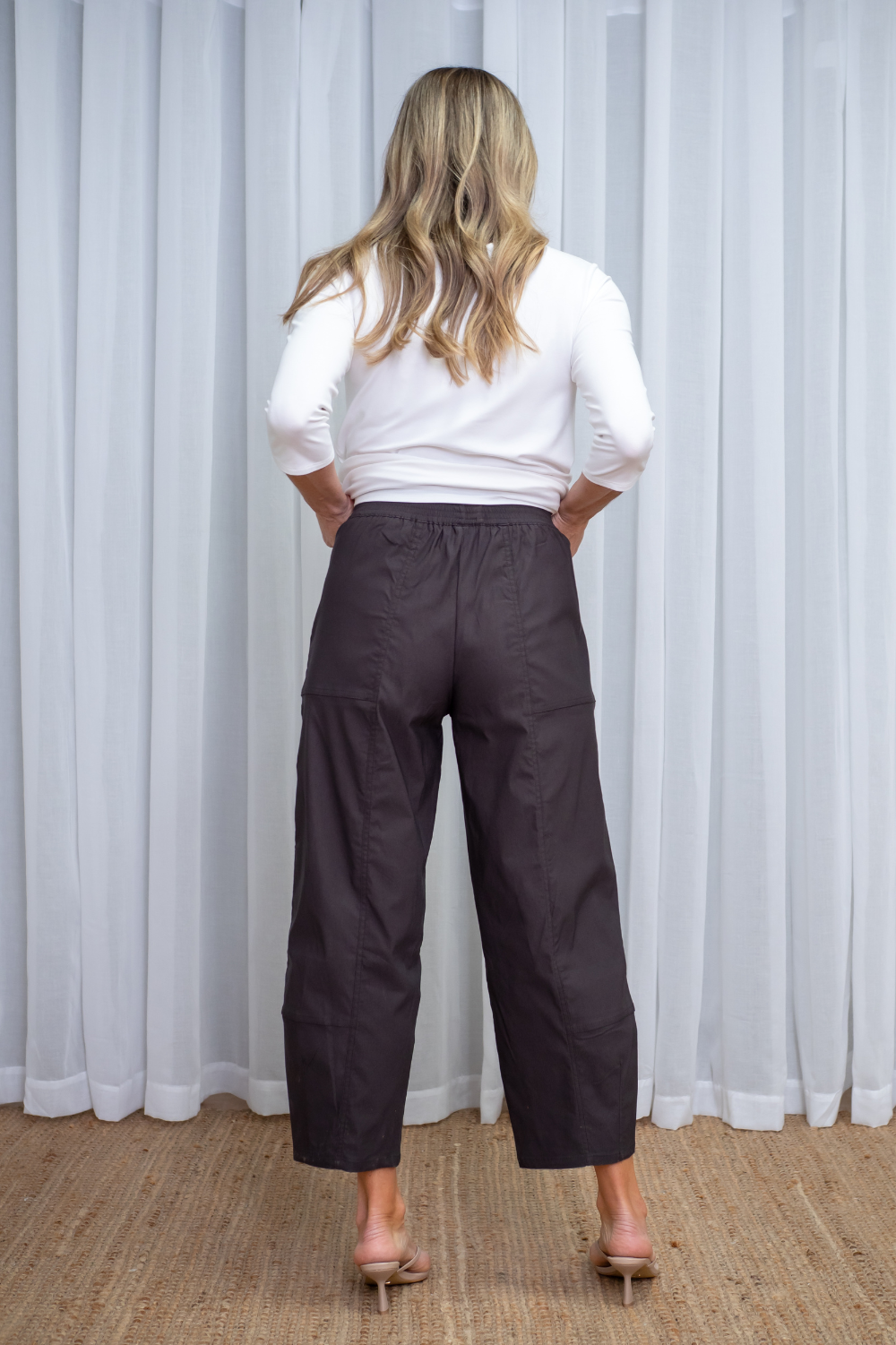 Silvermaple Collection - Aspen Barrel Leg Pant - Pants - Silvermaple Boutique