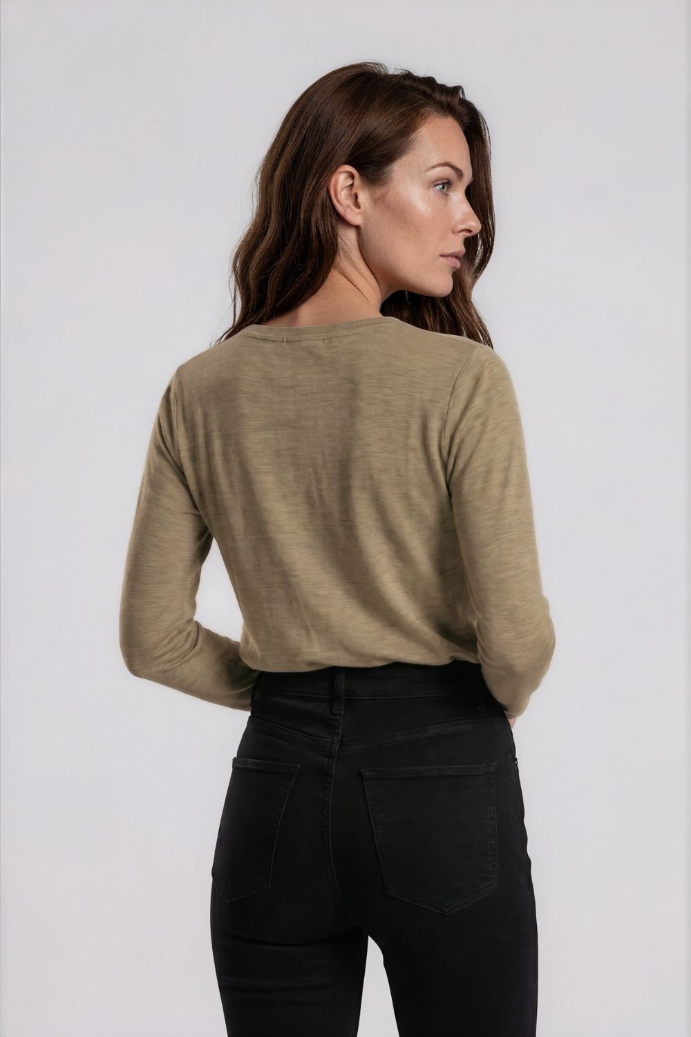Silvermaple Collection - Belle Long Sleeve Merino | Sand - Top - Silvermaple Boutique