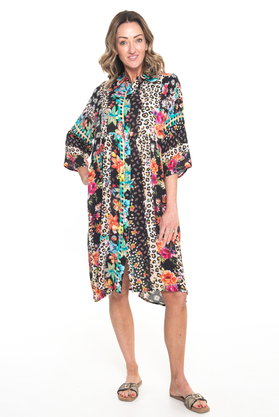 Silvermaple Collection - Celeste Button Through Dress | Wild Muse - Dress - Silvermaple Boutique