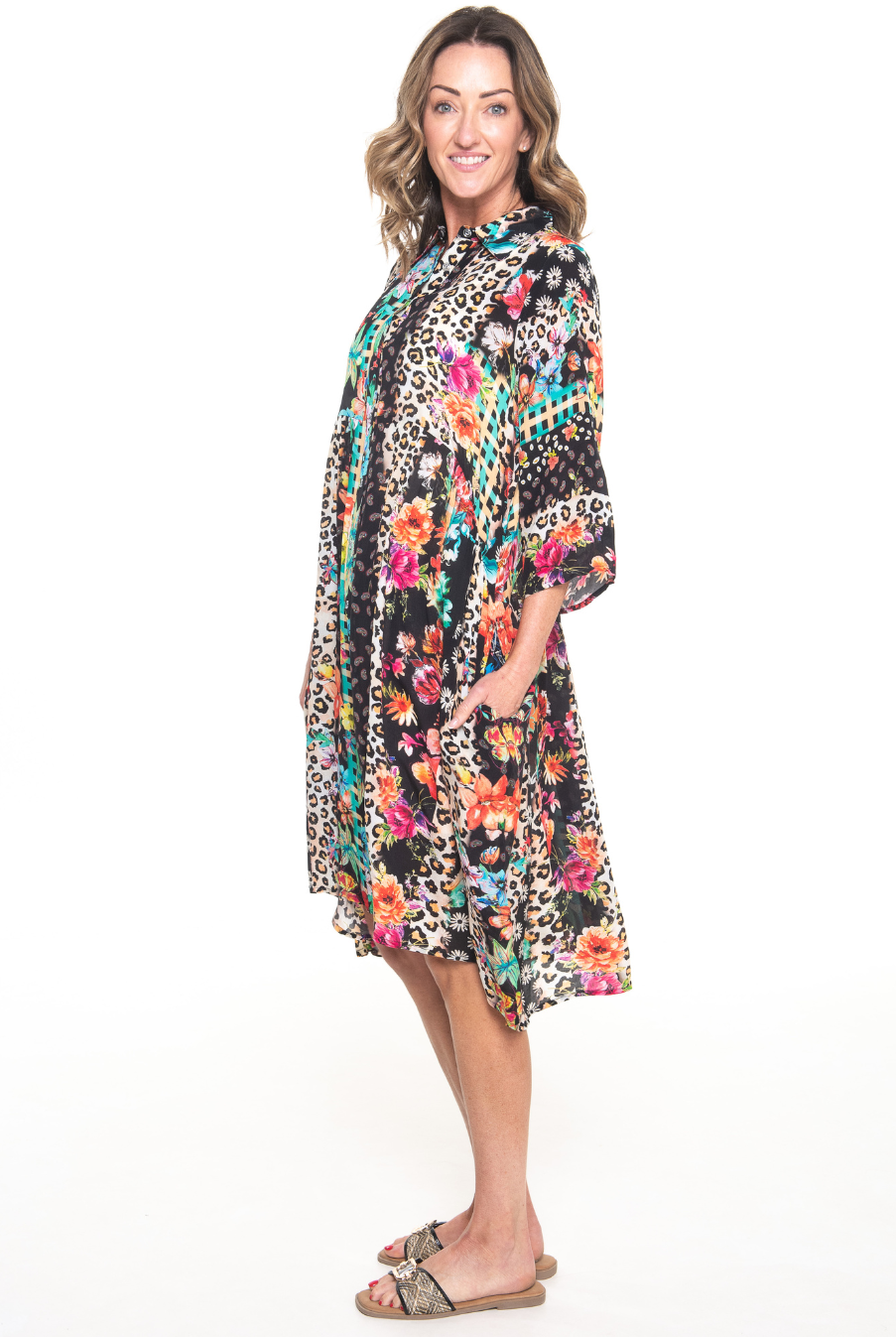 Silvermaple Collection - Celeste Button Through Dress | Wild Muse - Dress - Silvermaple Boutique