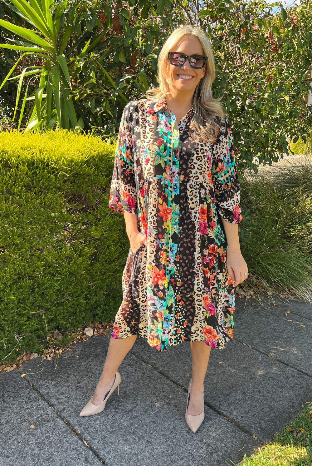 Silvermaple Collection - Celeste Button Through Dress | Wild Muse - Dress - Silvermaple Boutique