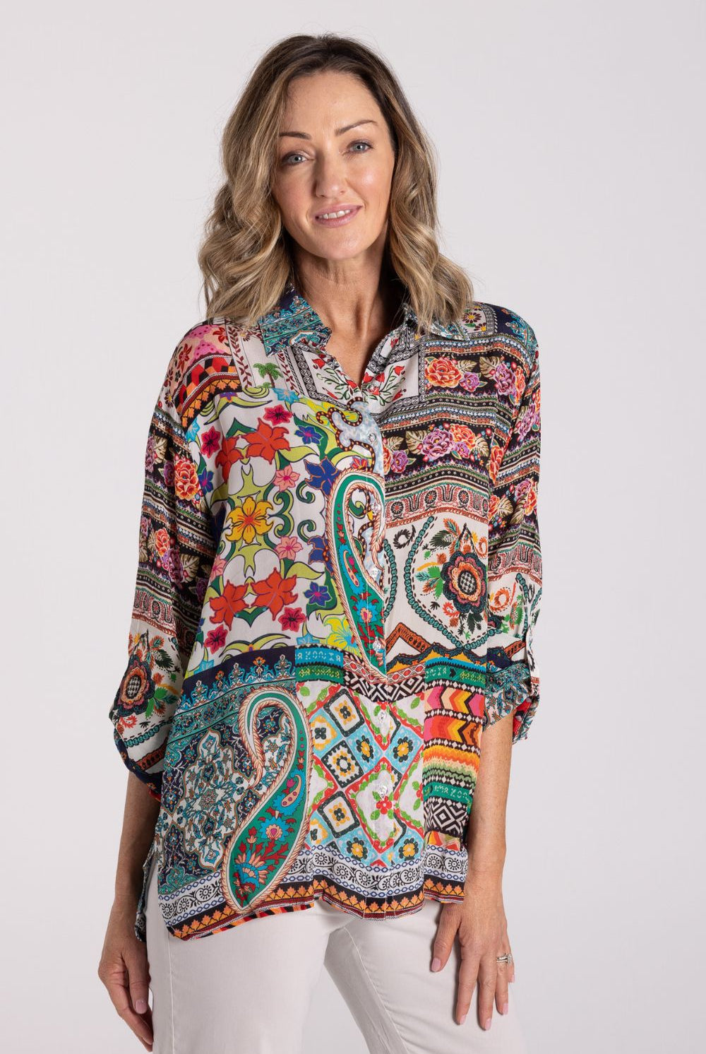 Silvermaple Collection - Claire Shirt | Vibrance - Shirt - Silvermaple Boutique
