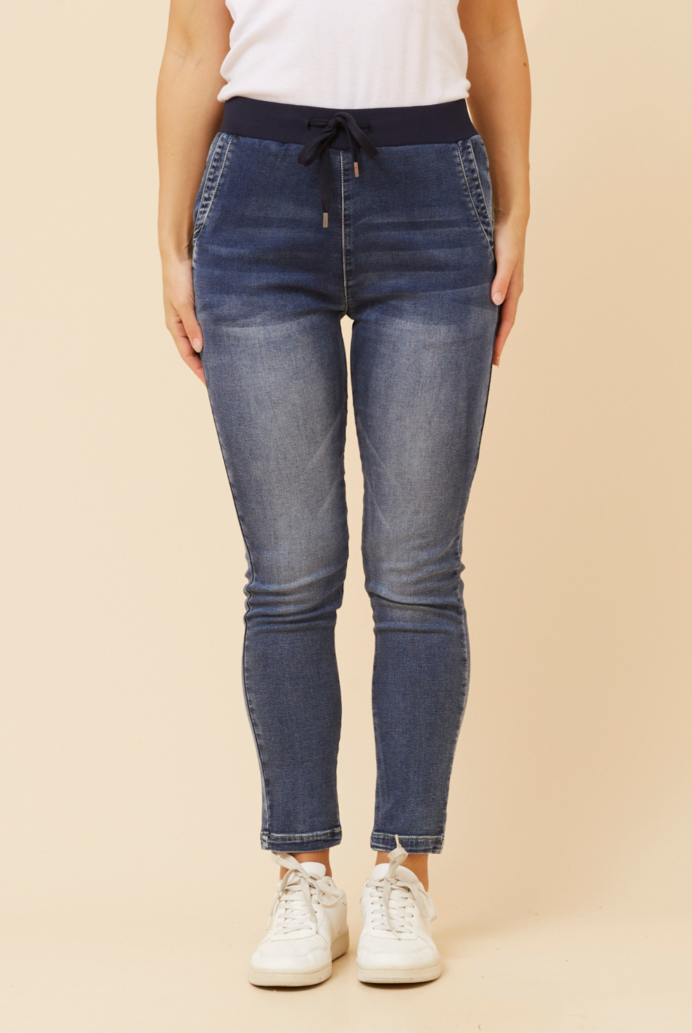 Silvermaple Collection - Danni Jogger | Denim - Jogger - Silvermaple Boutique