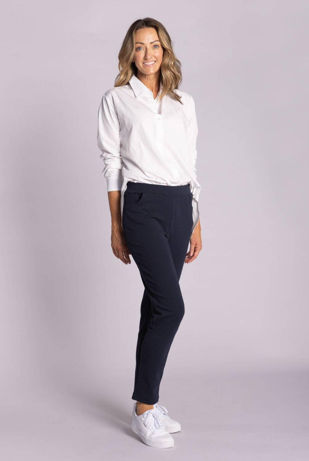 Silvermaple Collection - Emma Leisure Pant | Black - Pants - Silvermaple Boutique