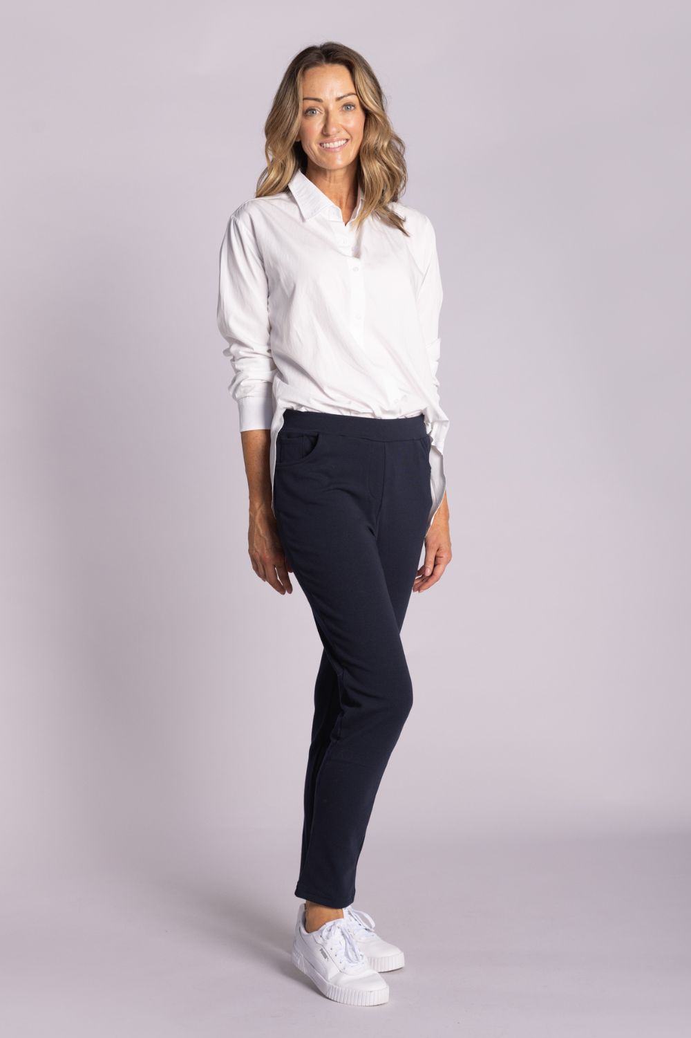 Silvermaple Collection - Emma Leisure Pant | Black - Pants - Silvermaple Boutique