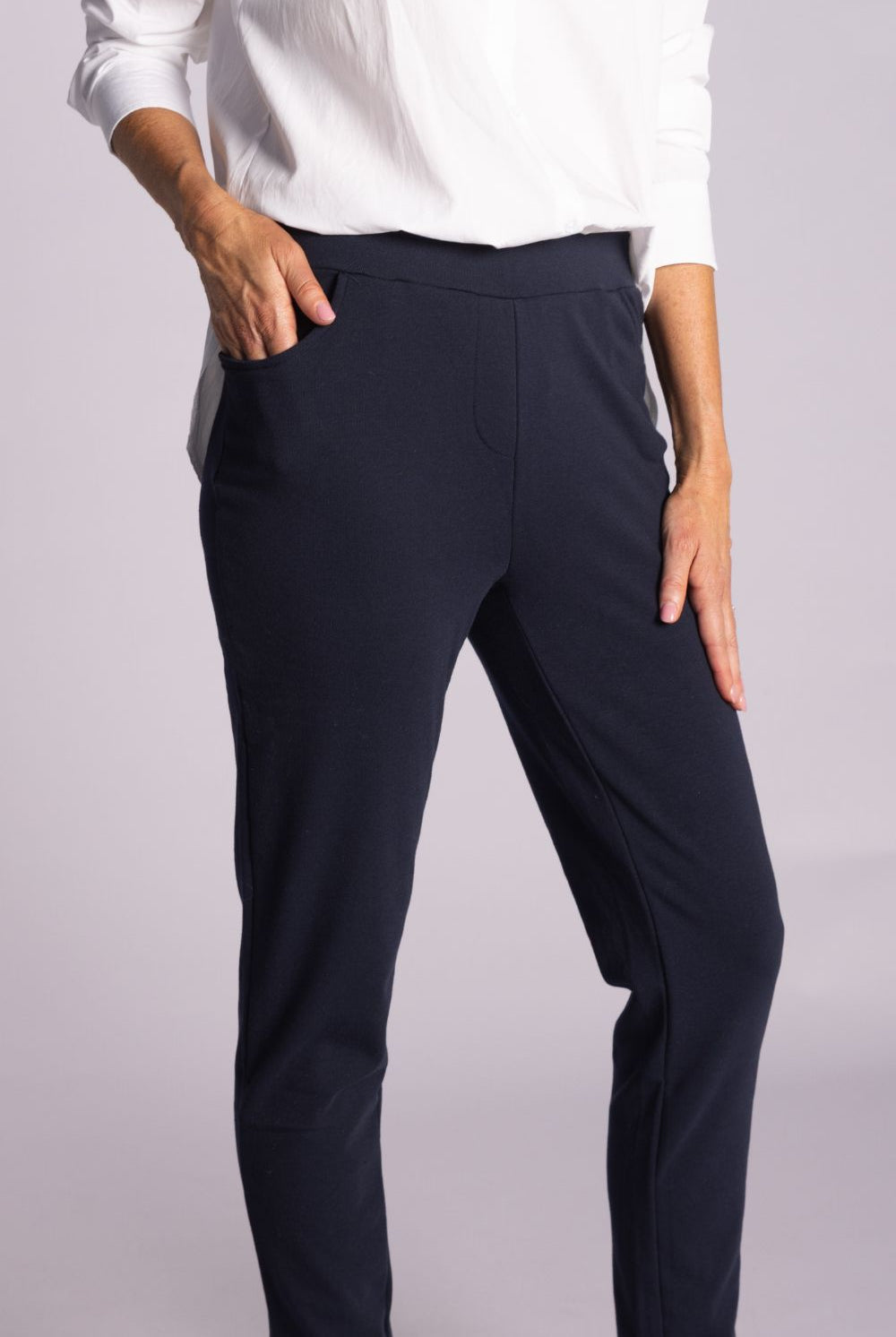 Silvermaple Collection - Emma Leisure Pant | Black - Pants - Silvermaple Boutique