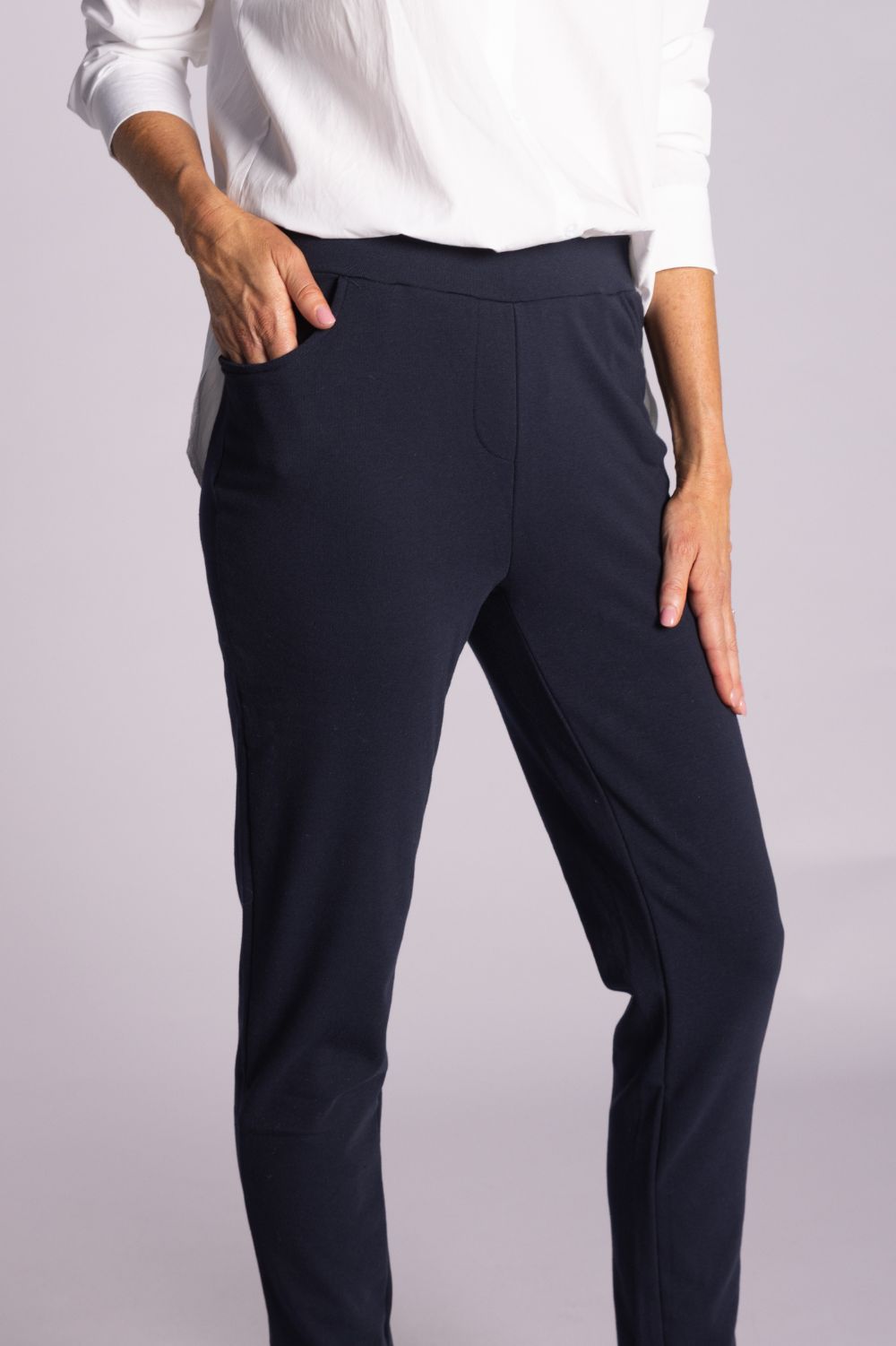 Silvermaple Collection - Emma Leisure Pant | Black - Pants - Silvermaple Boutique