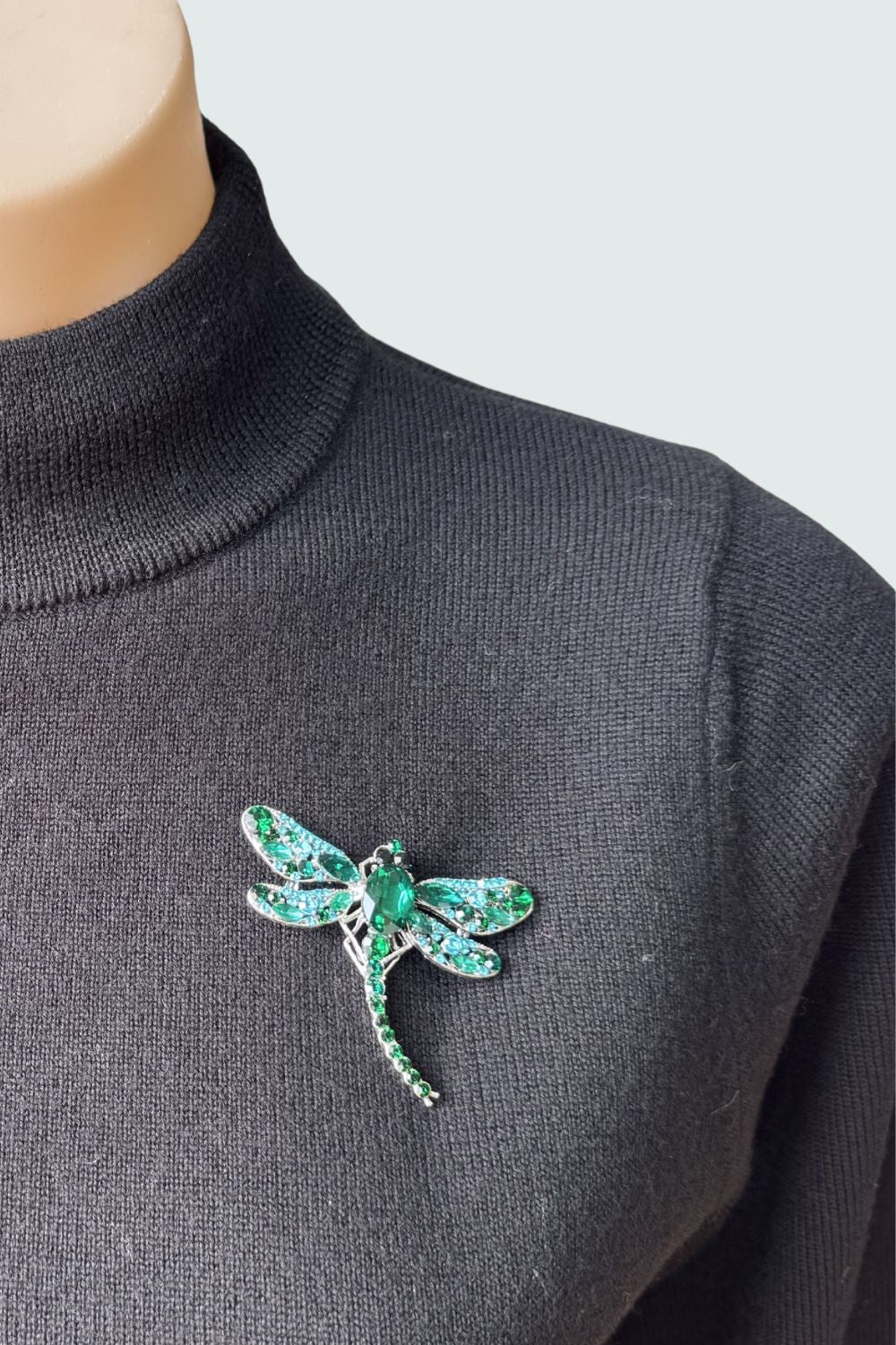 Silvermaple Collection - Jewelled Dragonfly Brooch - Jewellery - Silvermaple Boutique