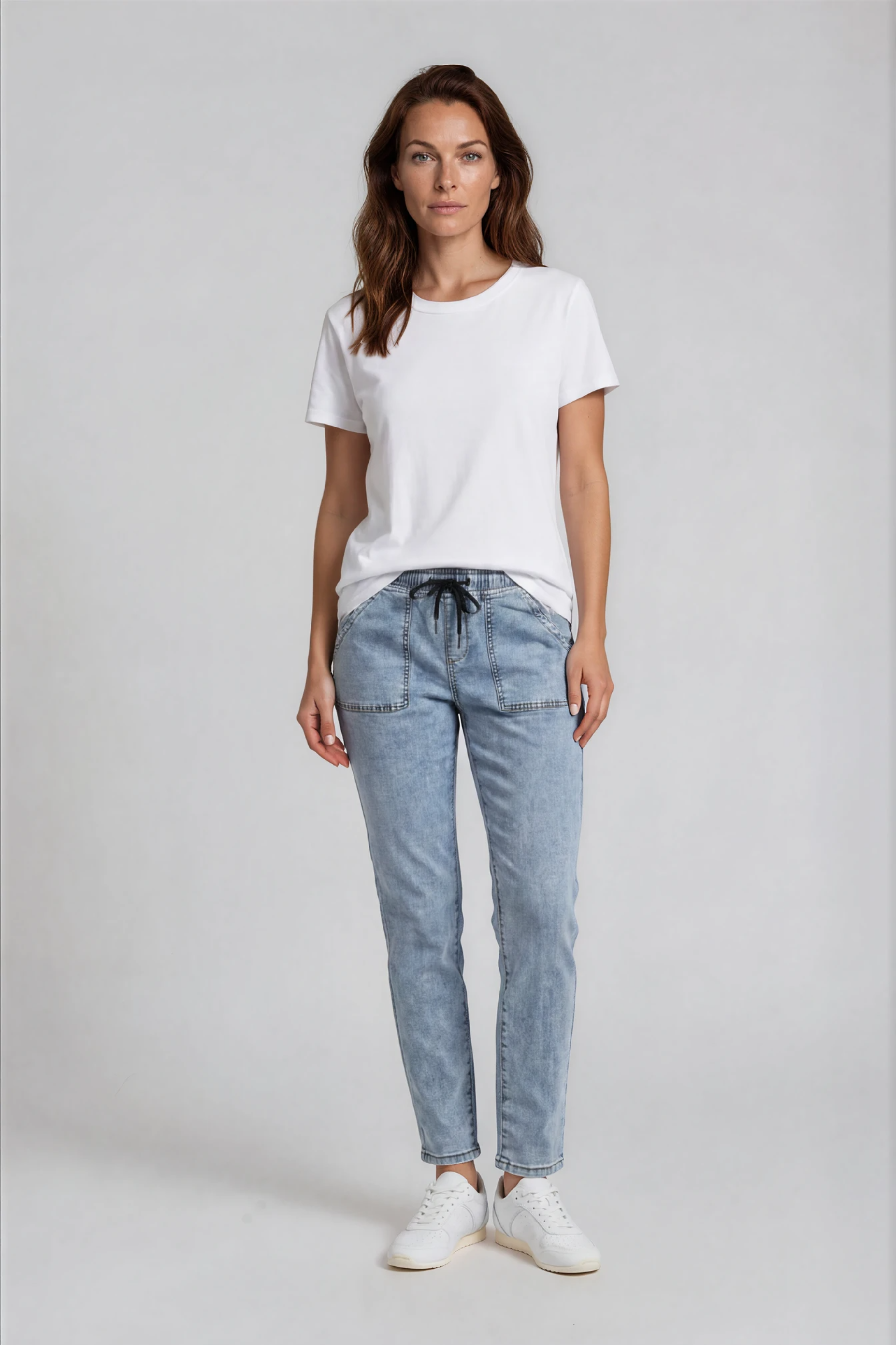 Silvermaple Collection - Juliette Jogger | Chambray - Jogger - Silvermaple Boutique