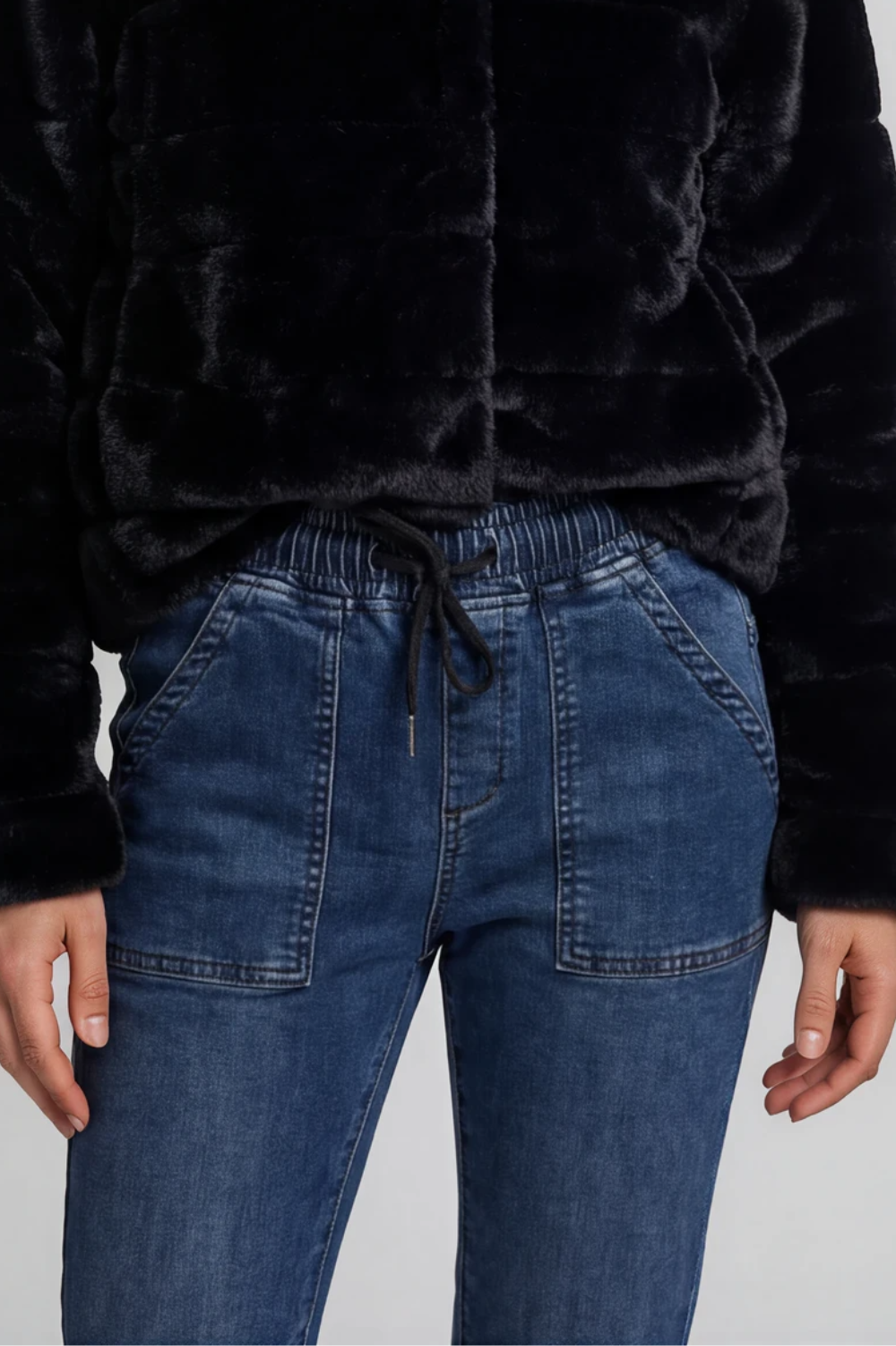 Silvermaple Collection - Juliette Jogger | Denim - Jogger - Silvermaple Boutique