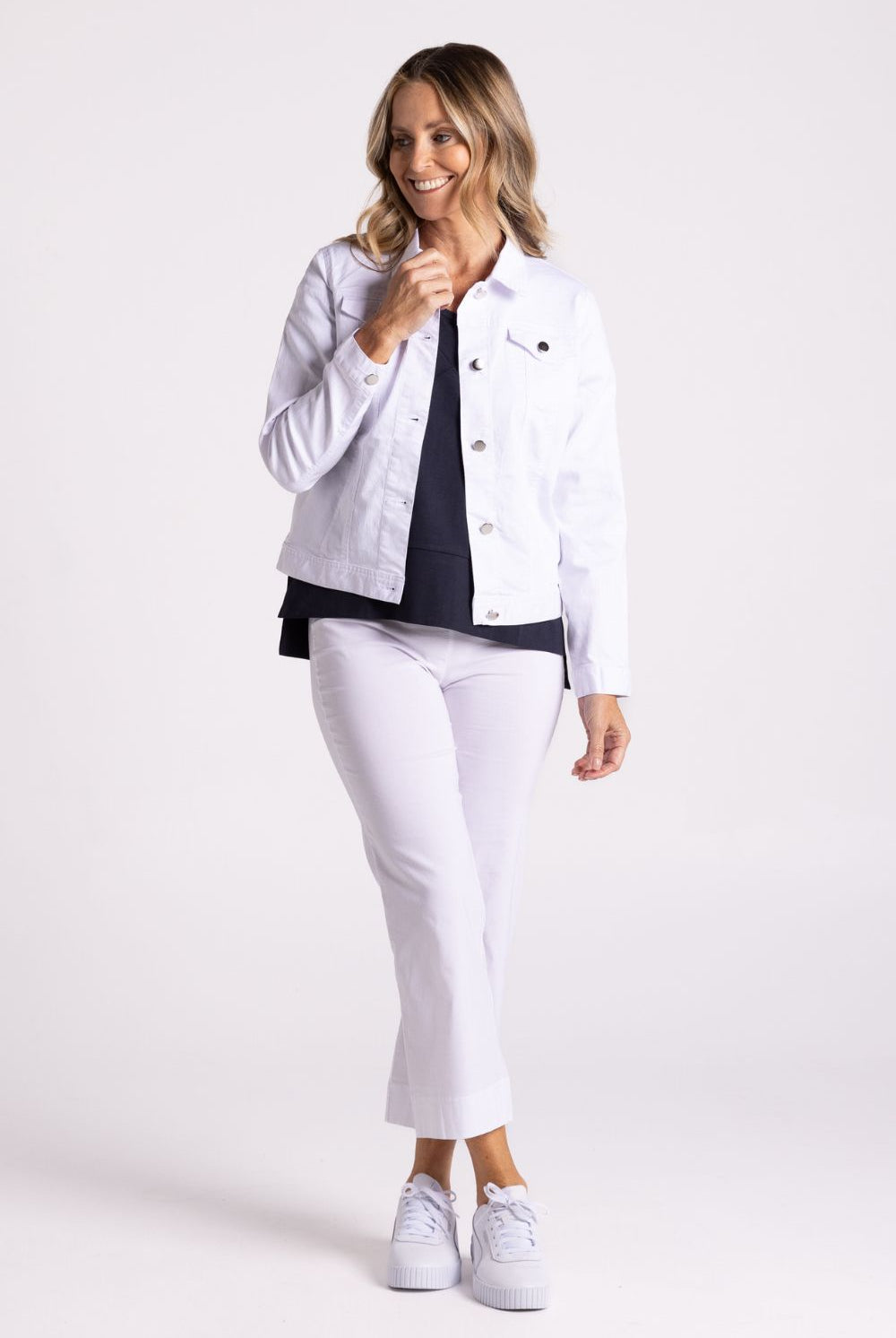 Silvermaple Collection - Kate Jacket | White - Jacket - Silvermaple Boutique