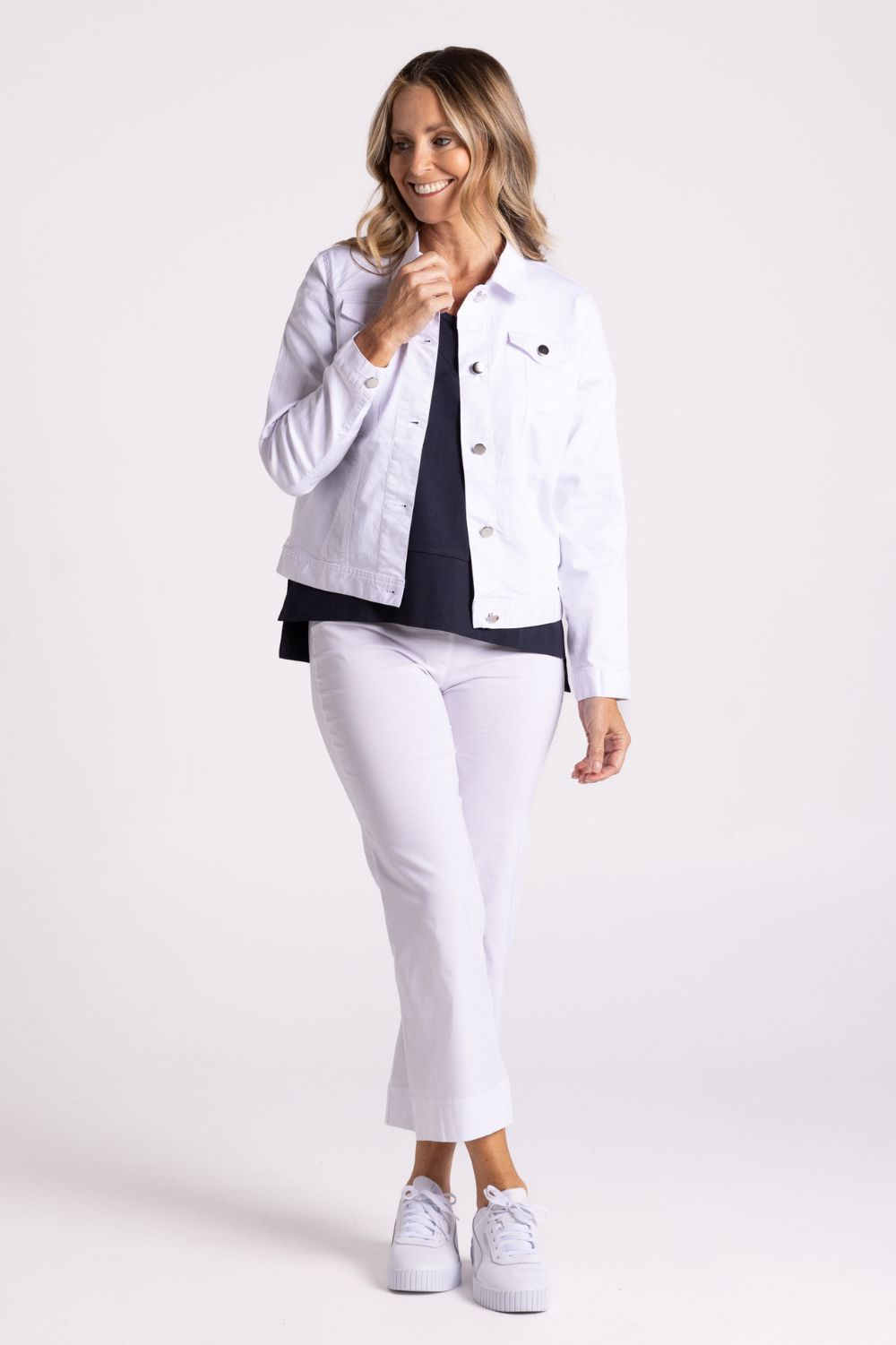 Silvermaple Collection - Kate Jacket | White - Jacket - Silvermaple Boutique