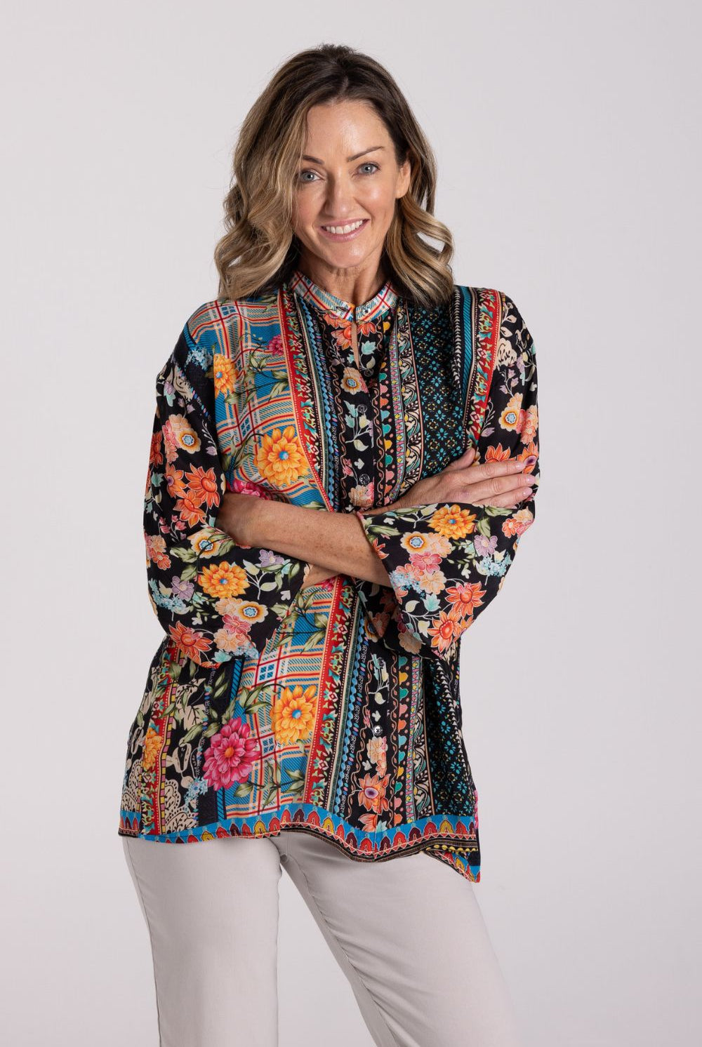 Silvermaple Collection - Mae Shirt | Flourishing - Shirt - Silvermaple Boutique