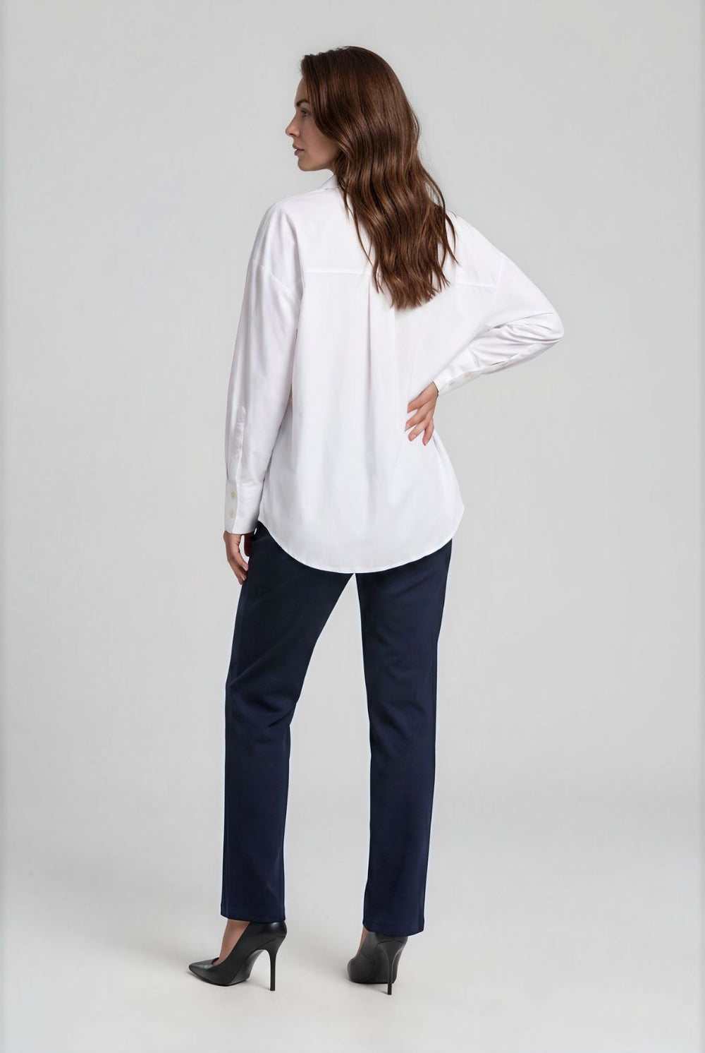 Silvermaple Collection - Maribel Work Ponti Pant | Navy - Pants - Silvermaple Boutique