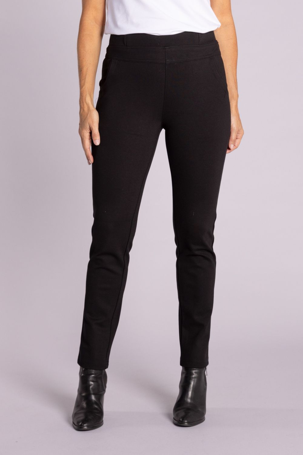 Silvermaple Collection - Naomi Ponti Pant | Black - Pants - Silvermaple Boutique