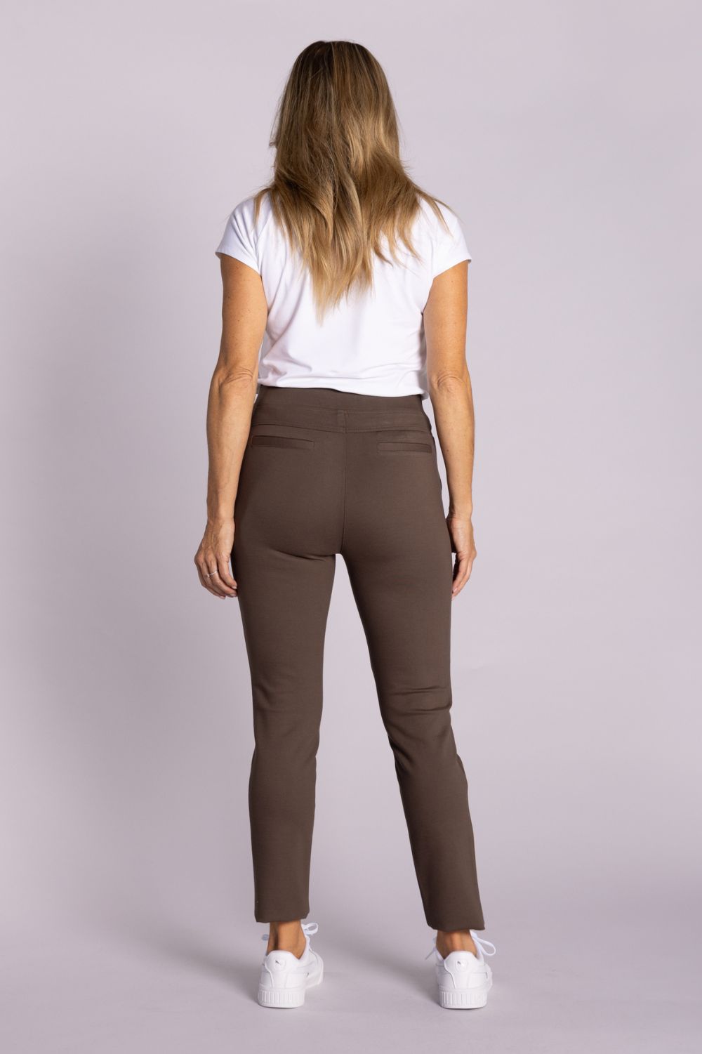 Silvermaple Collection - Naomi Ponti Pant | Taupe - Pants - Silvermaple Boutique