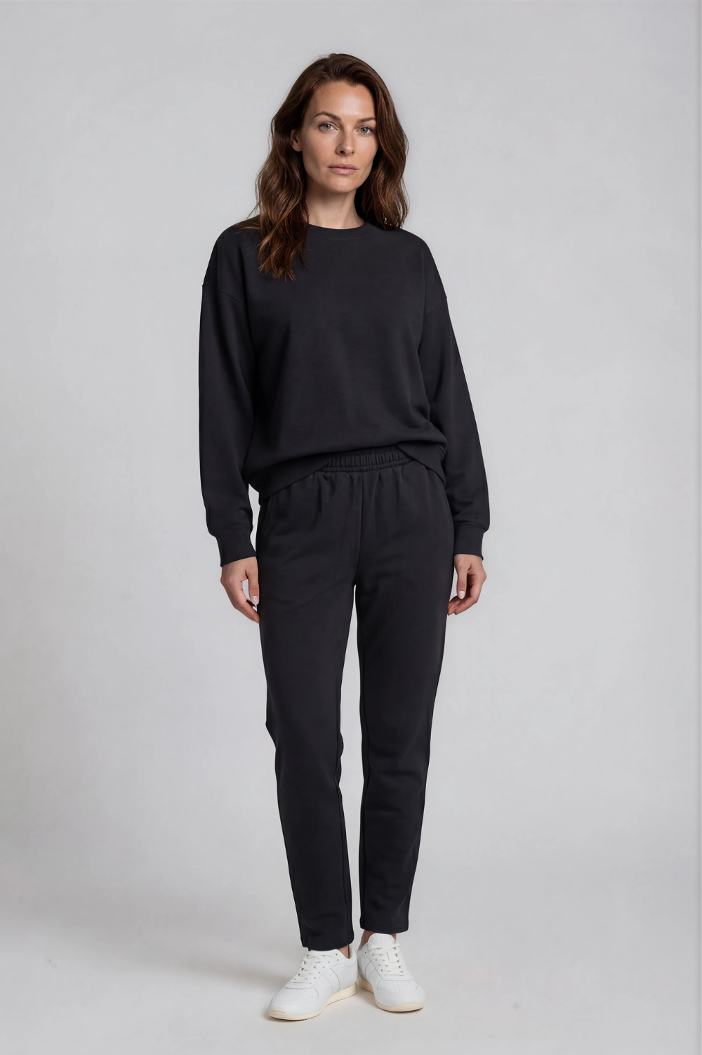 Silvermaple Collection - Oasis Crew | Black - Jumper - Silvermaple Boutique