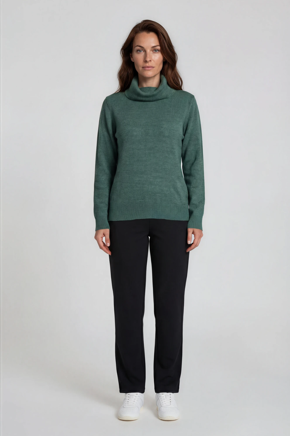 Silvermaple Collection - Tanya Turtleneck Pullover | Moss - Pullover - Silvermaple Boutique
