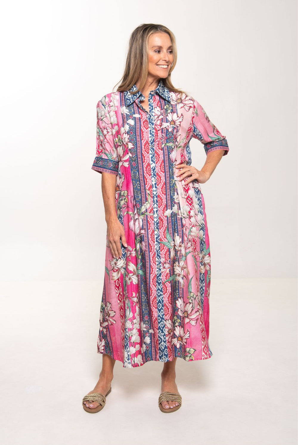 Silvermaple Collection - Quinn Shirt Dress | Sweet Serenade - Dress - Silvermaple Boutique