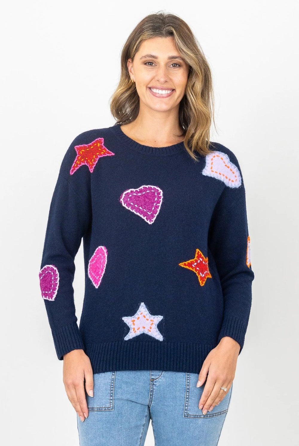 Silvermaple Collection - Rhea Jumper | Navy - Pullover - Silvermaple Boutique