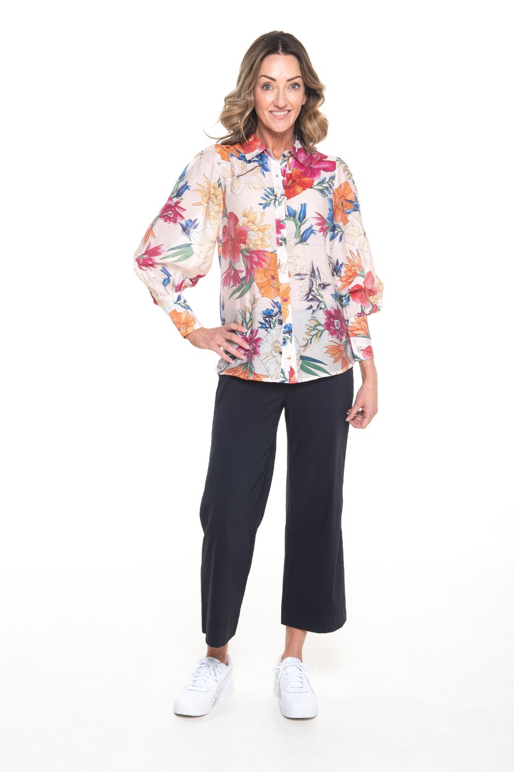Silvermaple Collection - Rosie Floral Shirt | Dusty Rose - Shirt - Silvermaple Boutique