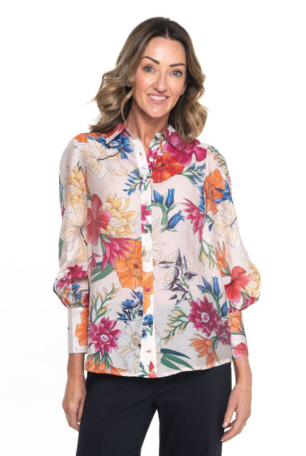 Silvermaple Collection - Rosie Floral Shirt | Dusty Rose - Shirt - Silvermaple Boutique